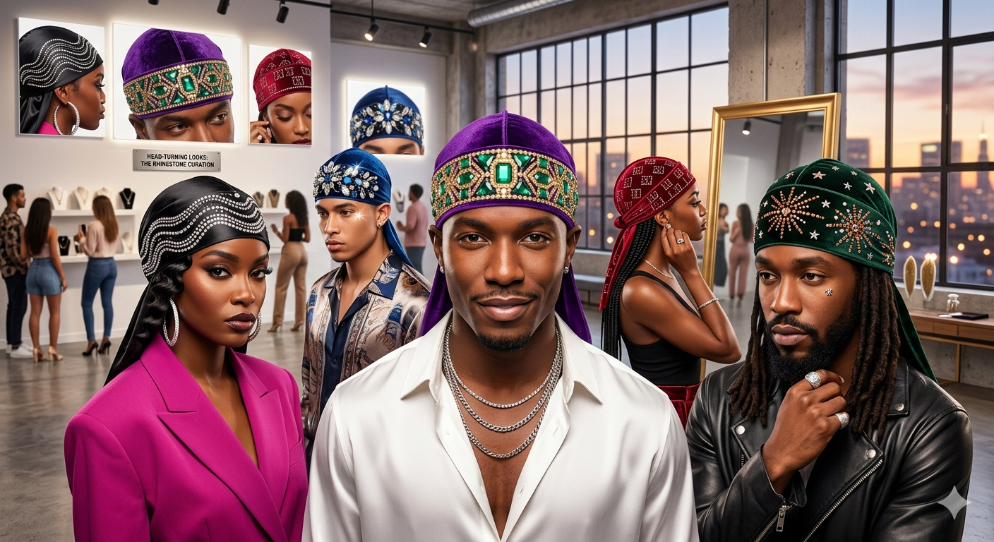 Top Rhinestone Durag Looks Proven to Turn Heads Fast